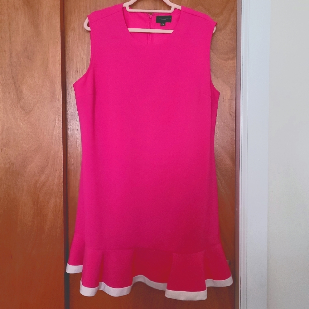 Fuchsia Pink Victoria Beckham Dress